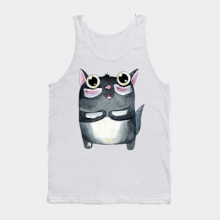 Black Weasel Tank Top